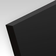 Vignette matériau, PVC expansé noir ép. 19 mm