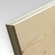 Vignette matériau, épicéa 3 plis ép. 27 mm