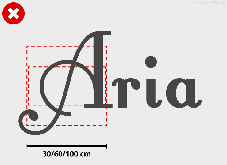 Contraintes techniques pour la préparation de fichier vectoriel dans les matériaux découpés au laser : érable, noyer et chêne massif ép. 5mm, PMMA (plexi) ép. 3, 5 et 10 mm.